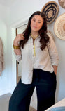 56" Beaded Lariat Necklace (4mm bead)