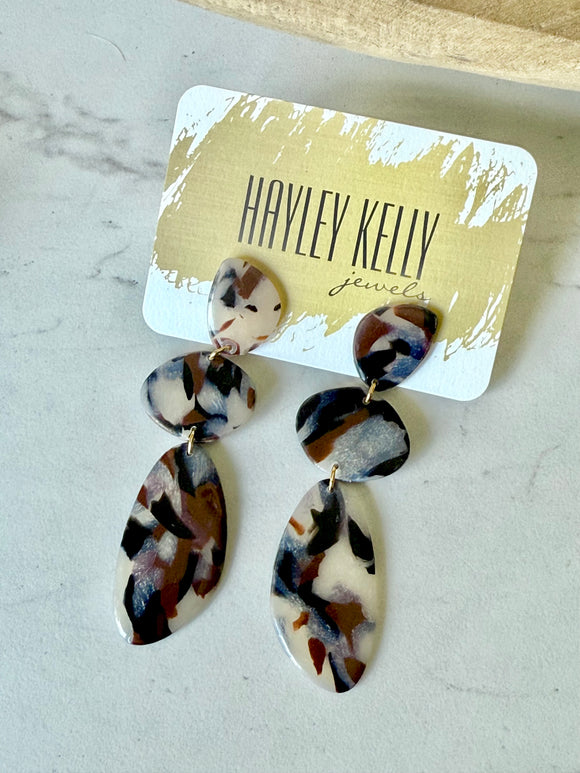 Black/Brown Blonde Tortoise (glossy) - (1 available)