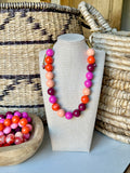 MULTI - PINKS, BERRIES, ORANGES