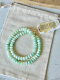OPAL Candy Necklace - “Soft Sea Foam” ON SALE!!!!!