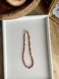 Beaded GEMSTONE Necklaces- NEUTRAL Colors