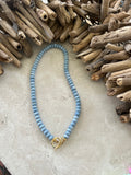 ON SALE!!! OPAL Candy Necklace - “Faded Denim & Band Tees”