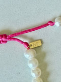 Chunky PEARL BRACELETS - [NEON PINK]
