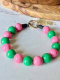 POPPY PINK & GREEN