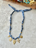 {Vintaged Denim} BANDANA CHARM