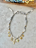 {Vintaged Cream} BANDANA CHARM