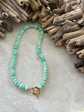 ON SALE!!! OPAL Candy Necklace - “Seaglass & Saltwater”