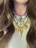 {Vintaged Cowboy Brown} BANDANA CHARM