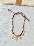 {Vintaged Brown} BANDANA CHARM