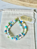 OPAL & Freshwater Pearl Necklace - “The Hamptons Vibe" - ON SALE!!!!!