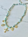 {Vintaged Green} BANDANA CHARM